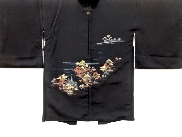 Japanese Kimono / Haori Coat Dochugi Silk